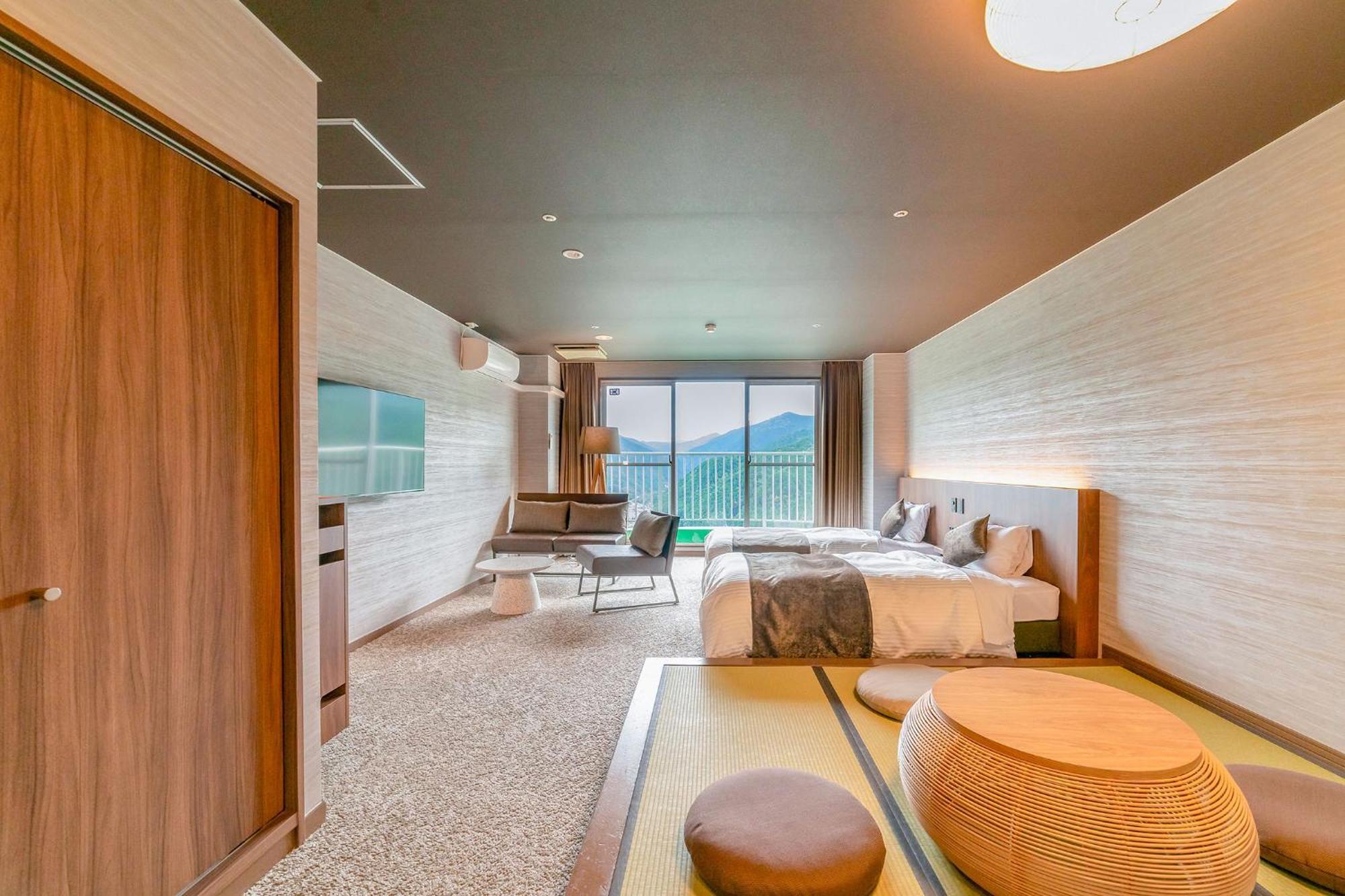 Ooedo-Onsen Monogatari Gero Shinkan Kamer foto